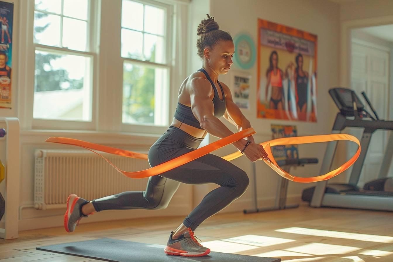 Les meilleurs exercices avec élastiques pour une musculation efficace à domicile