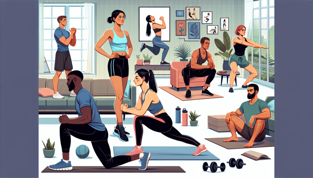 Top 10 exercices : forme à la maison sans équipement !