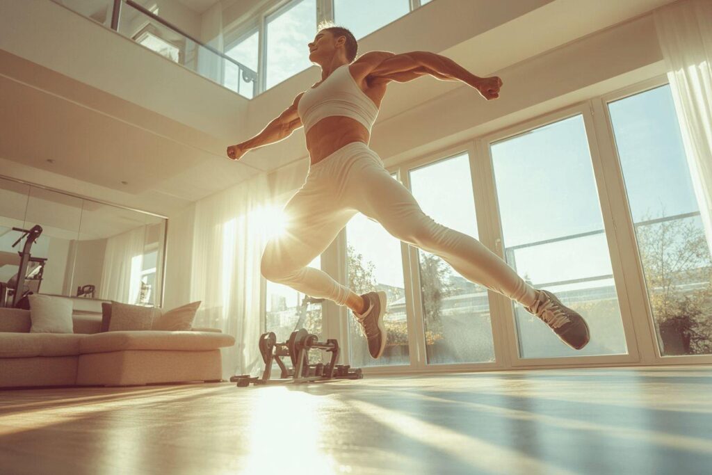 Transformez votre corps en 20 minutes : Routine fitness à domicile pour un tonus efficace